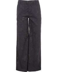 lords of harlech - Phillis Wide Leg Tailored Pant Montgat Paisley - Lyst
