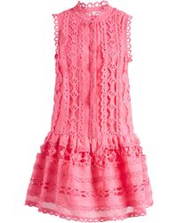 Endless Rose - Sleeveless Lace A-line Dress - Lyst