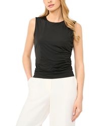 Halogen® - Ruched Sleeveless Top - Lyst