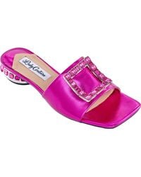 Lady Couture - Metallic Jewel Sandal - Lyst