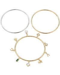 Argento Vivo - Luck Set Of 3 Bangle Bracelets - Lyst