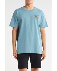 Brixton - Barquero Cotton Graphic T-Shirt - Lyst