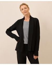 Pact - Luxe Stretch Jersey Swing Cardigan - Lyst