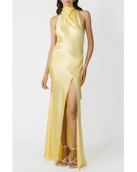 SAU LEE - Penelope Satin Gown - Lyst