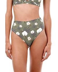 MALAI - Moon Bay High Waist Bikini Bottoms - Lyst