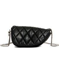 Burberry - Small Shield Quilted Leather Shoulder Bag - Lyst