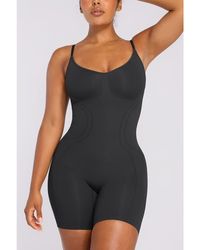 Shapellx - Seamless Mid-Thigh Full Shaping Bodysuit - Lyst
