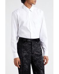 Versace - Cotton Poplin Button-up Shirt - Lyst