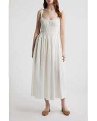 Doen - Clover Organic Cotton Poplin Tiered Sundress - Lyst