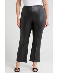 Lyssé - E Foiled Stretch Faux Leather Pants - Lyst