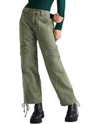 Free People - Come And Get It Ankle Utility Pants - Lyst