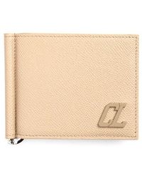 Christian Louboutin - Groovy Calfskin Bifold Wallet With Money Clip - Lyst