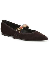 Veronica Beard - Selene Charms Pointed Toe Flat - Lyst