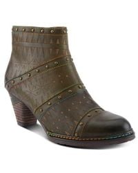 Spring Step - Niobe Cap Toe Bootie - Lyst