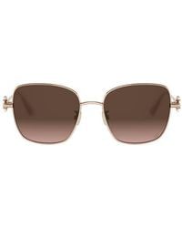 Dior - Tribales S1U 55Mm Square Sunglasses - Lyst