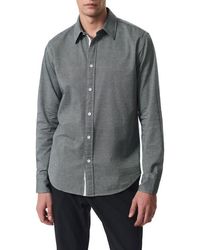Rag & Bone - Tomlin Cotton Dobby Button-Up Shirt - Lyst