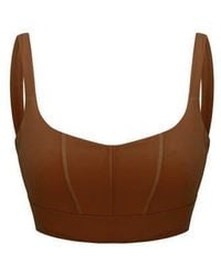 Pcfg - Bra With Stitch Detail - Lyst