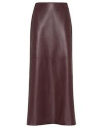 Brunello Cucinelli - Long Column Skirt - Lyst