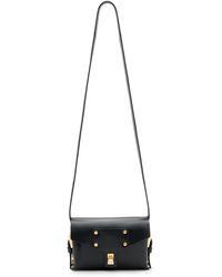AllSaints - Mini Miro Leather Crossbody Bag - Lyst