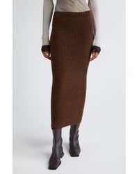 Paloma Wool - Siracuza Alpaca & Wool Blend Rib Sweater Skirt - Lyst