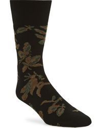 Paul Smith - Bohemia Insect Pattern Cotton Blend Dress Socks - Lyst