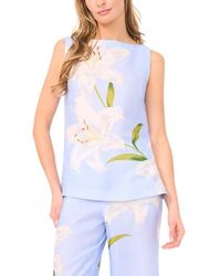 Ted Baker - Matia Floral Print Sleeveless Top - Lyst