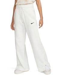 Nike - Sportswear Phoenix Fleece High-waisted Wide-leg Sweatpants - Lyst