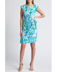 Lilly Pulitzer - Lilly Pulitzer Toryn Floral Side Tie Dress - Lyst