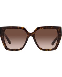 Dolce & Gabbana - 55mm Gradient Square Sunglasses - Lyst