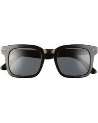 Tom Ford - Dax 50mm Square Sunglasses - Lyst