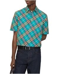 Burberry - Relaxed Fit Check Cotton Shirt - Lyst