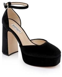 Badgley Mischka - Jayda Ankle Strap Platform Pump - Lyst