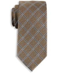 Michael Kors - Big & Tall Yarrow Grid Patterned Tie - Lyst