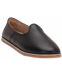 Epilogue Shoes - Dalya Leather Slip On Flats - Lyst