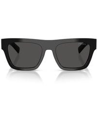 Prada - 55Mm Rectangular Sunglasses - Lyst