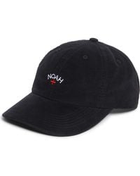 Noah - Logo Embroidered Cotton Moleskin 6-Panel Adjustable Baseball Cap - Lyst