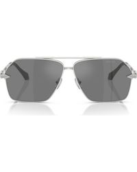 Versace - 63Mm Pilot Sunglasses - Lyst