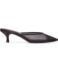 Black Suede Studio - Cara 50 Mesh Mule - Lyst