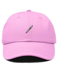 Alix - Paint Brush Dad Cap - Lyst