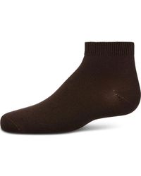 Memoi - Basic Silky-Soft Gauge Ankle Sock - Lyst