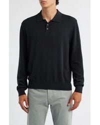 Alex Crane - Feather Organic Cotton Polo Sweater - Lyst
