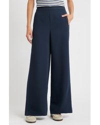 Rag & Bone - Melanie Crepe Wide Leg Pants - Lyst