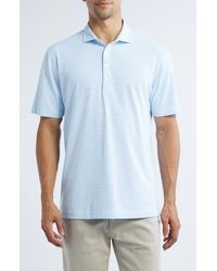 Johnnie-o - Stetsons Stripe Performance Polo - Lyst