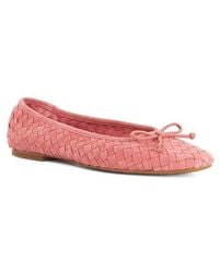 Dune - Heat Leather Ballet Flat - Lyst