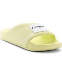 Givenchy - Label Slide Sandal - Lyst