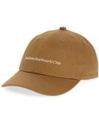 Stockholm Surfboard Club - Pac Logo Embroidered Baseball Cap - Lyst