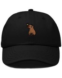 Alix - Capybara Embroidered Everyday Hat - Lyst