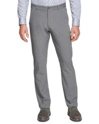Johnston & Murphy - Xc4 Flat Front Straight Leg Performance Pants - Lyst