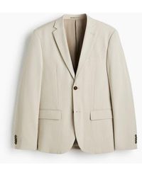 H&M - Slim Fit Single-Breasted Jacket - Lyst