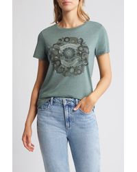Lucky Brand - Be Mindful Be Grateful Snake Graphic T-shirt - Lyst